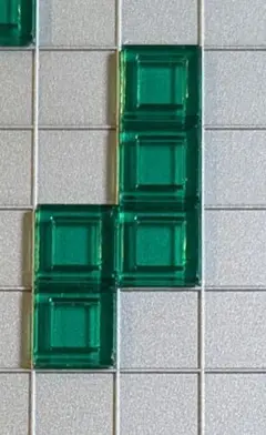 【バラ売り】ブロックスDX Blokus パーツ緑5マス
