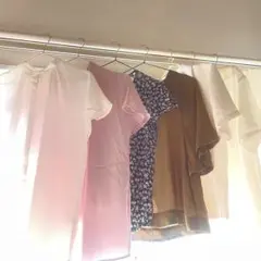 GU他きれいめブラウス6枚セット オフィス ブラウス6点セット S～Mサイズ