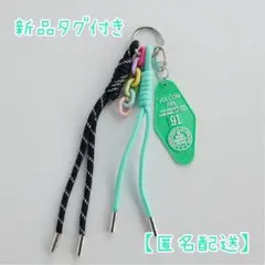 【新品タグ付き】DISCOAT プレートチャーム　グリーン　匿名配送