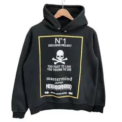 【限定品】mastermind x neighborhood パーカー