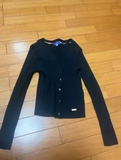 BLUE LABEL CRESTBRIDGE ブラックカーディガン 38 美品