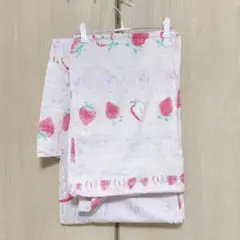夢展望 浴衣 いちごケーキ柄