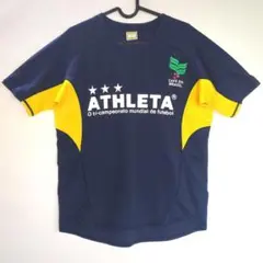 美品◉ATHLETA アスレタ サッカーシャツ M ネイビー