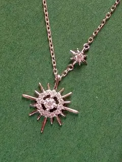 おすすめ　モアサナイト　スターリングシルバーネックレス