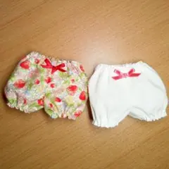 メルちゃんはなちゃん用　ぷっくりパンツ２枚セット(47)