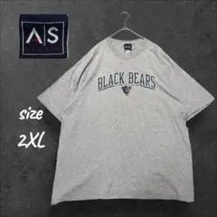 AS SPORTS 00s メキシコ製 カレッジ Tシャツ 2XL