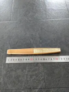 レトロ 扇子 白紋様 署名印有 骨董品 工芸品