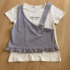 グレー ホワイト Tシャツ