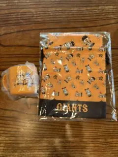 GIANTS キャラクター マグカップと巾着セット