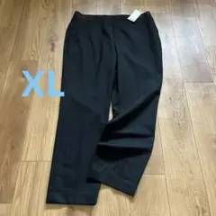 新品タグ付き ユニクロ UNIQLOイージーアンクルパンツ XL ブラック