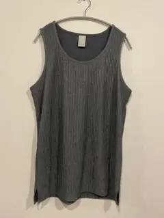 CasperJohnキャスパージョン Striped crepe tanktop
