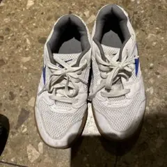 Mizuno 卓球シューズ ホワイト/ブルー