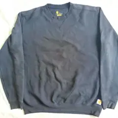 carhartt カーハート メキシコ製スウェットシャツトレーナー黒古着無地