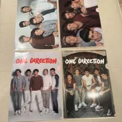 One Direction クリアファイル 4枚セット