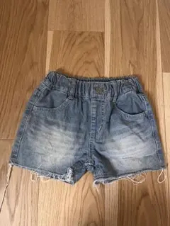 Little WEEKEND デニムショートパンツ 90