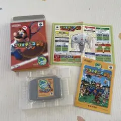 【美品】Nintendo64 マリオテニス64 動作未確認 箱、取説、操作一覧表