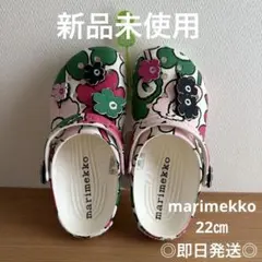 新品 正規品 クロックス マリメッコ コラボ サンダル 花柄 23cm