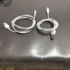 iPhone用充電ケーブルホワイト