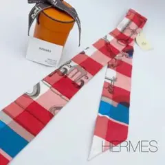 HERMES ツイリー エルメス 2018SS モール エ グルメット ヴィシー