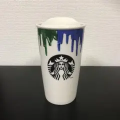 【アメリカ限定】　スターバックス　陶器タンブラー　バンドオブアウトサイダーズ タグ付き【激レア】スターバックス バンドオブアウトサイダーズ