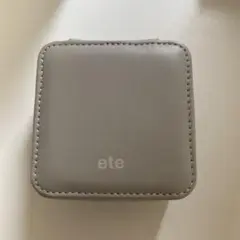 ete ジュエリーボックス　新品　2個セット