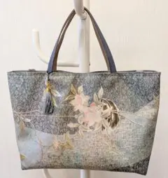 帯リメイク トートバッグ47 ハンドメイド