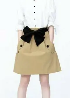 To b by Agnes b 3way リボンスカート