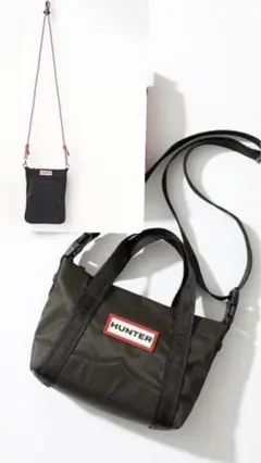 ハンター Hunter ミニトート&ショルダーポーチセット