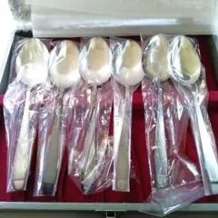 スプーン6本セット 未使用　nickel silver