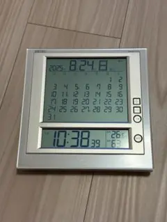 SEIKO（セイコー）マンスリーカレンダーつき 置き掛け時計 SQ422W