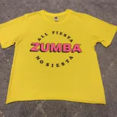ZUMBA イエロー Tシャツ XS/S