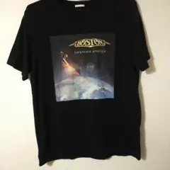美品　ボストン　boston Tシャツ　黒　corporate america