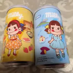 新品　不二家　ミルキー缶　九州限定品