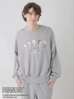 ジェラートピケ PEANUTS スウェット トレーナー スヌーピー