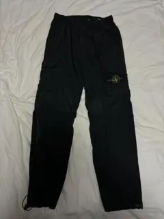 STONE ISLAND ブラック カーゴパンツ Lサイズ