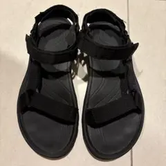 値下げ！Teva ブラック サンダル 27cm