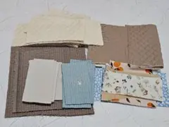小さいはぎれ　ヌビ　キルティング生地　シーチング　等　まとめ売り　布　手芸