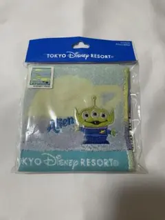 ディズニー　トイストーリー　エイリアン　ハンカチ　ミニタオル