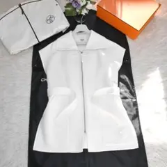 ★HERMES★2022新作★未使用★カシミヤ★ダブルフェイス★ジレ★コート