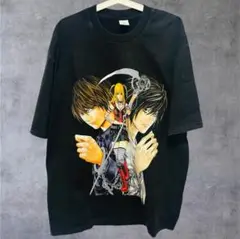 Death note T-shirt メンズ Tシャツ 半袖 レトロ リプリント