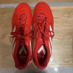 adidas フットサルシューズ レッド28.0㎝