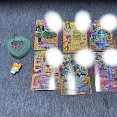 アイカツカード6枚　プリキュアグッズ2個セット