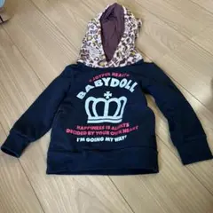 BABYDOLL フード付きトレーナー