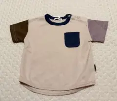 バースデイ ワッフル配色半袖Tシャツ