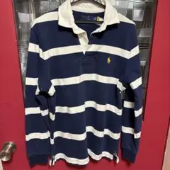 長袖）Polo Ralph Lauren ストライプラガーシャツM