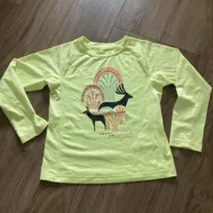 patagonia 蛍光イエロー ラッシュガード　5T