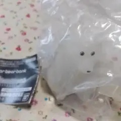 ポーラーベアバンク ホワイトベア　ライト　ガチャガチャ