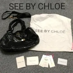 正規 SEE BY CHLOE 本革 2way ショルダーバッグ