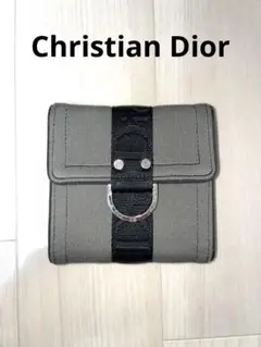 Christian Dior 折り財布 カーキ