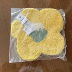MIYOSHI RUG 花形ラグ 約40センチ